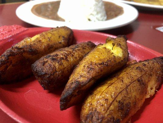 Fried plantains!