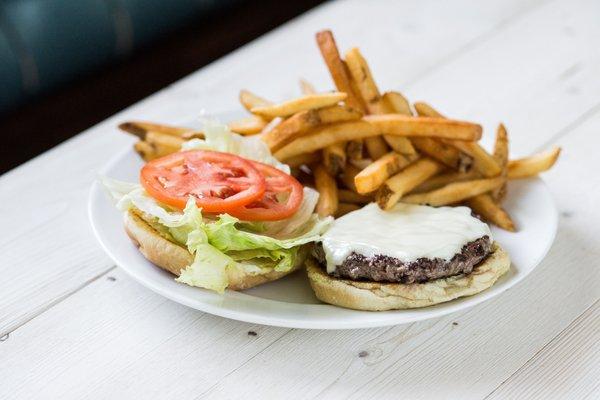 Cheeseburger and French Fries