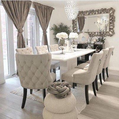 Dining room set by Room and Closet furniture