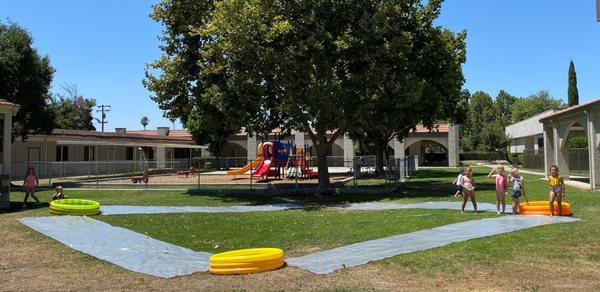 Slip and Slide Kick Ball