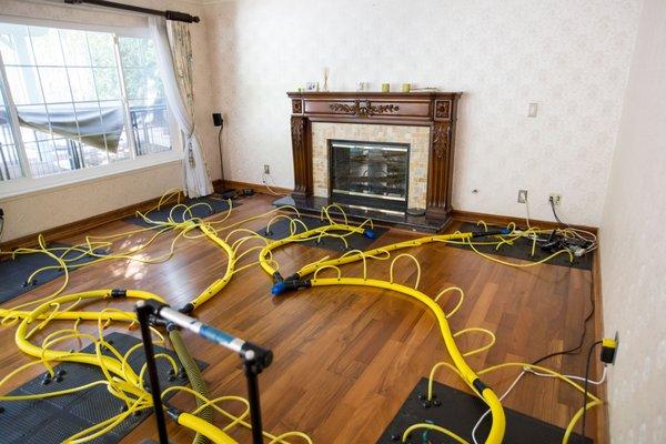 Water Damage Restoration State of the art equipment