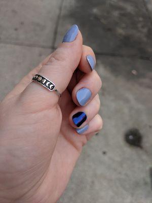 My manicure was perfect and is very strong!