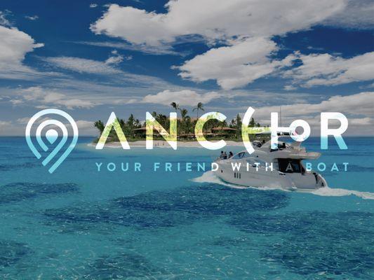 Logo for Anchor Yacht Rentals.