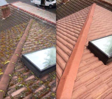 Before/After Tile Roof #1