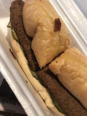 Steak Hoagie pickle only