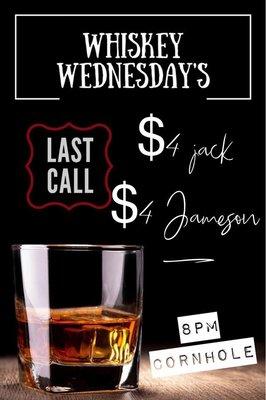 Wednesdays drink specials