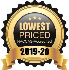 Awarded Most Affordable NACCAS-Accredited Program by State for 2019-2020!