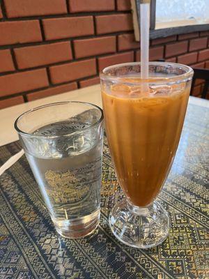 Thai iced tea - tasty but super sweet $4