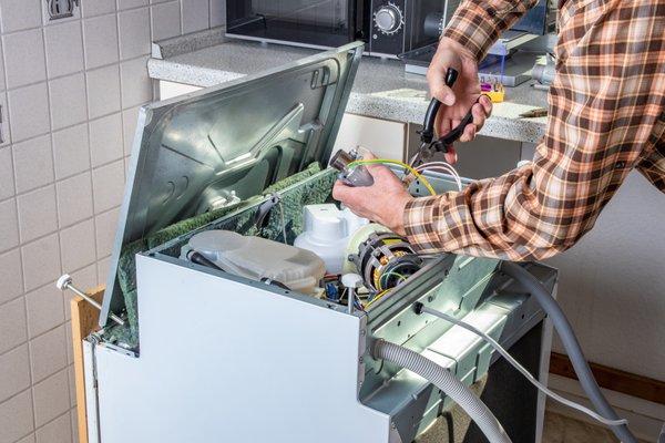 We service washers and dryers!