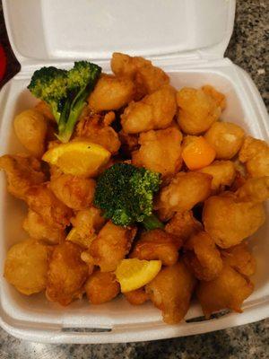 Orange chicken