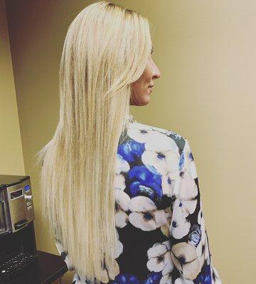 Keratin fusion tip Extensions