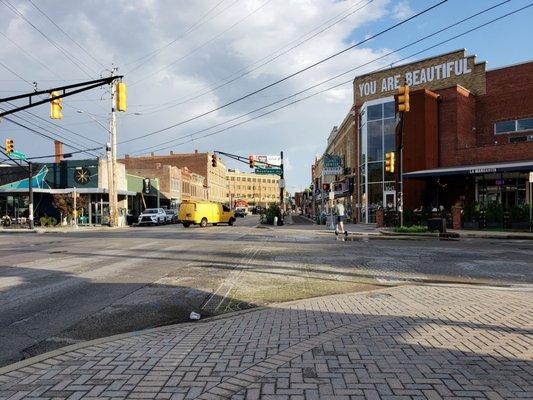 In Fountain Square