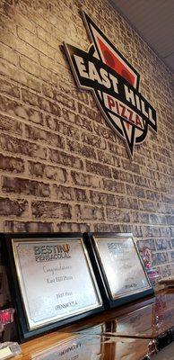 East Hill Pizza , an award- winning restaurant in Pensacola