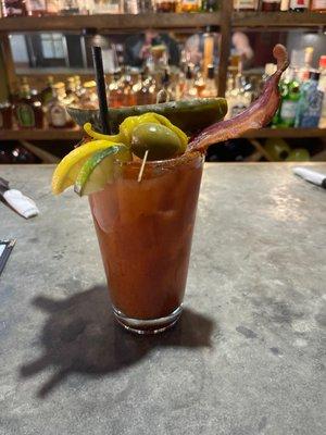 Train wreck Bloody Mary Sunday special