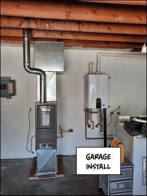 Garage installation