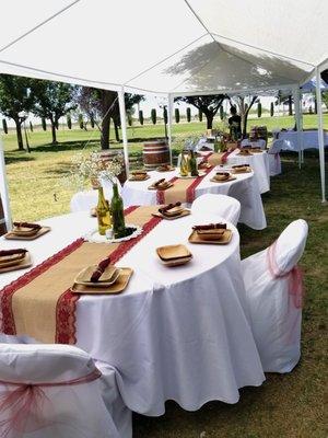 Wedding on our Lawn