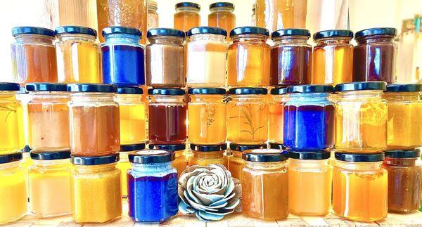 Infused raw hawaiian honey