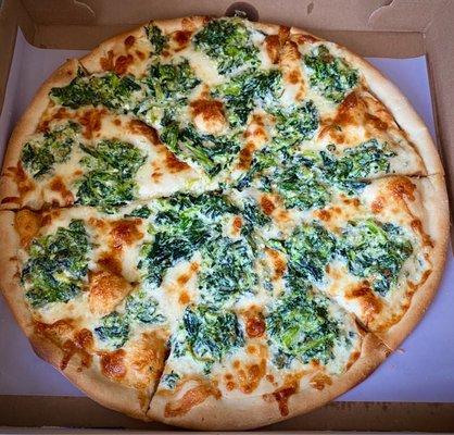 Spinach Pizza