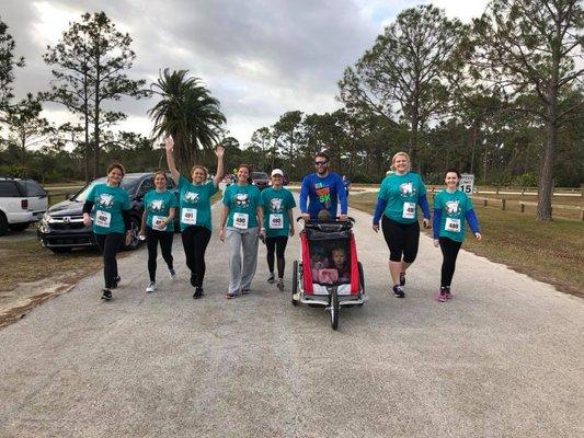 Ocean Breeze Dental participating in the Tooth Trot 5k