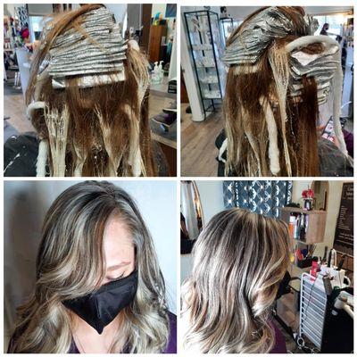 Color and cut by Marie