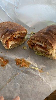 Chicken finger sub