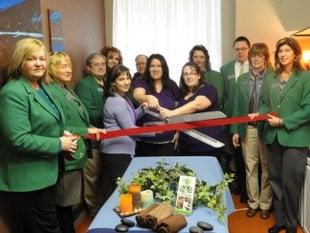 our ribbon cutting at the Bay City office