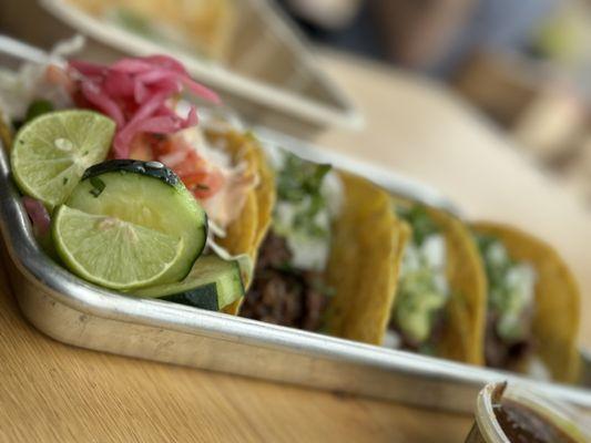 Carne asada tacos