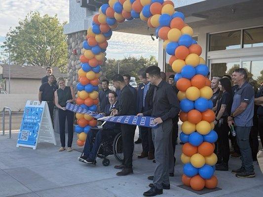 Ribbon-cutting