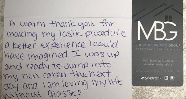 We LOVE our Patients-LasikPlus Boise