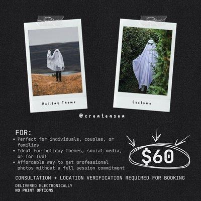 $60 Mini Fall Sessions