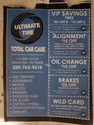 Ultimate Tire Total Car Care