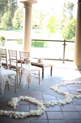 Artisan Patio Wedding Ceremony Site