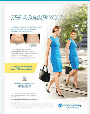 CoolSculpting is the world's #1 non-invasive fat-reduction procedure