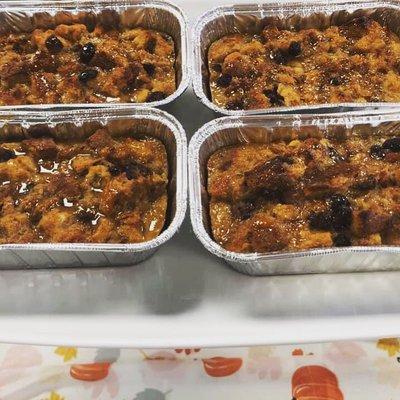 Our bread pudding