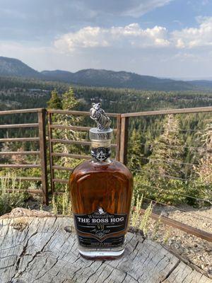 From Marina Liquor in Seal Beach to Mammoth Lakes- great allocated whiskey and a spectacular view of the mountains!