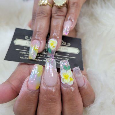 3d flower set