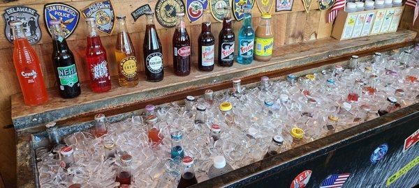 Bottled Soda Selection