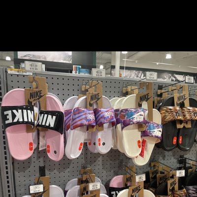 Nice selection of Nike sandals