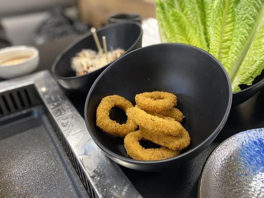 Fried calamari