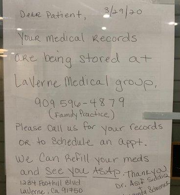 Medical RECORDS