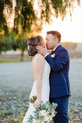 Side view of wedding hair!