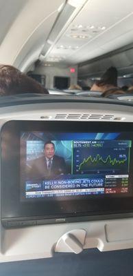 I can watch the stock market while flying?  I'm down.