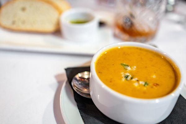 St Valentine's Day Four-Course Menu: Lobster Bisque