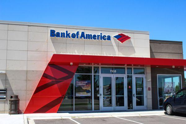 Bank of America with Rhombus Wall