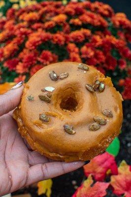 Pumpkin spice donut