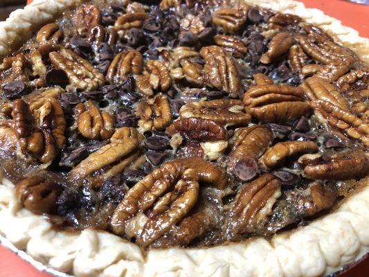 Bourbon Chocolate Pecan Pie!!!