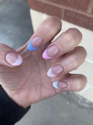 Acrylic gel nails