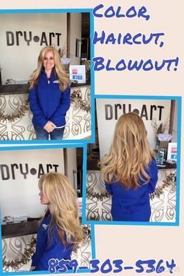 Gorgeous!! Blonde by only using our Original Mineral CCT color!  If you are concerned about chemicals, check out O&M!!