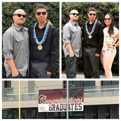 Seeing my boy graduate! Proud dad right here!