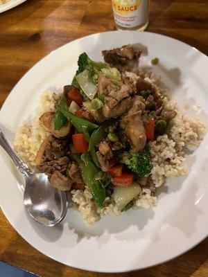 Asian-inspired stir fry